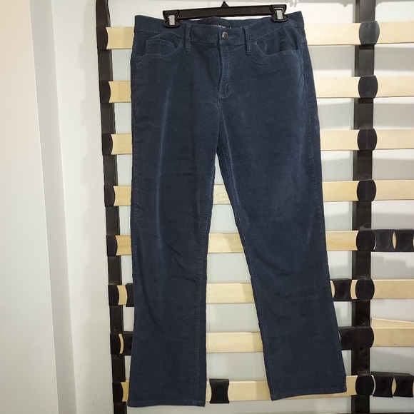Calvin Klein Jeans Navy Blue Straight Leg Corduroy Pants - Picture 8 of 8